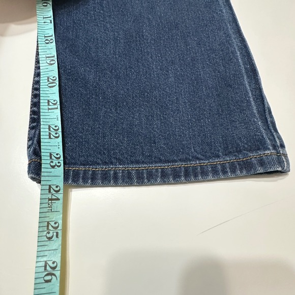 Billy Blues Cropped Flare Jeans Womens 29x24 Casual Made in USA - Picture 16 of 16